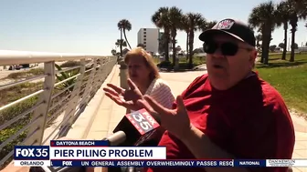 Portion of Daytona Beach Pier closed due to damage