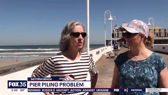 Portion of Daytona Beach Pier closed due to damage