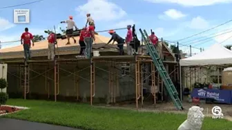 Women come together to build home for Boynton Beach family