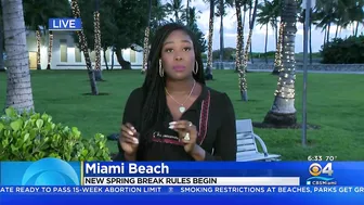 New Rules On South Beach For Spring Breakers