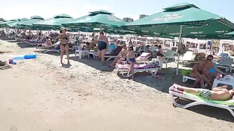 Plaja Aventura Beach 4K VIDEO  Sun Summer Party Fun Mamaia Bikini Beach.