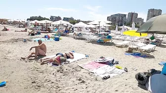 Plaja Aventura Beach 4K VIDEO  Sun Summer Party Fun Mamaia Bikini Beach.