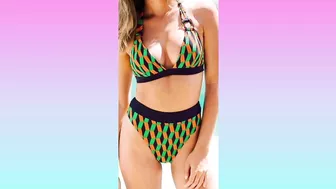 TRY ON BIKINI-The Hottest Trends for Summer Biknis #iamaggie.