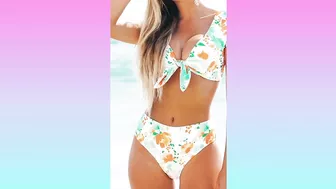 TRY ON BIKINI-The Hottest Trends for Summer Biknis #iamaggie.