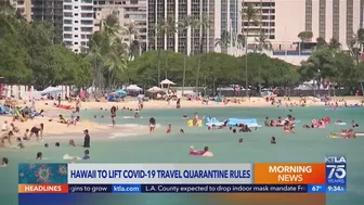 Hawaii is lifting COVID travel quarantine rules