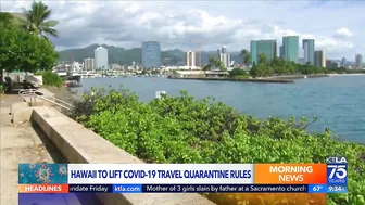 Hawaii is lifting COVID travel quarantine rules