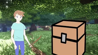 What are you doing, Alex? | Minecraft Anime Ep53