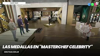 Las medallas en "MasterChef Celebrity"- Minuto Argentina