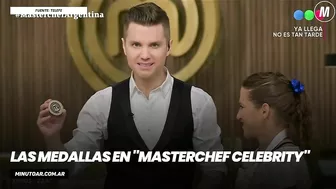 Las medallas en "MasterChef Celebrity"- Minuto Argentina