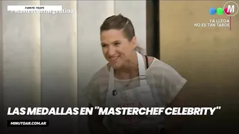 Las medallas en "MasterChef Celebrity"- Minuto Argentina