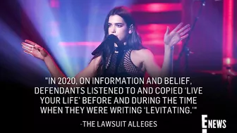 Dua Lipa Sued for Allegedly Copying "Levitating" | E! News