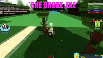 she made me BALD Roblox