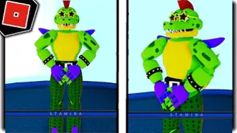 How to become MONTGOMERY GATOR in FNAF SECURITY BREACH MORPHS - Roblox