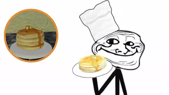 TROLL FACE RP *How To Get Pancake Day Badge* Roblox