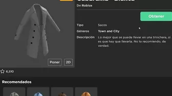 CONSIGUE ROPA 3D GRATIS en ROBLOX