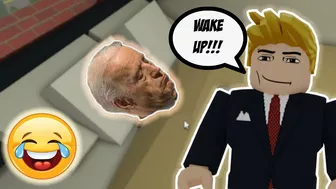 Donald Trump Sings Are You Sleeping (Sleepy Joe)? ROBLOX VERSION MUST WATCH ???????????? #ROBLOXMEMES