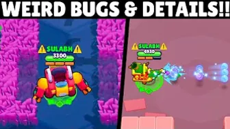 Weird Bugs & Details in This Update | Brawl Stars #biodome