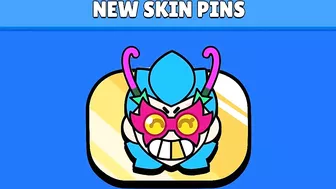 Brawl Stars New Animated Pins | EVE, New Skin Pins & More