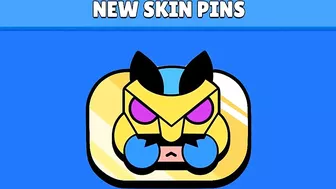 Brawl Stars New Animated Pins | EVE, New Skin Pins & More