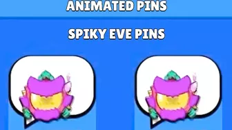 Brawl Stars New Animated Pins | EVE, New Skin Pins & More