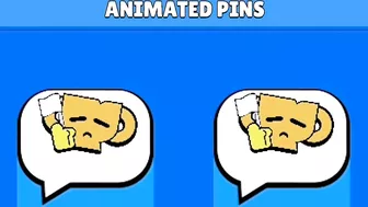 Brawl Stars New Animated Pins | EVE, New Skin Pins & More