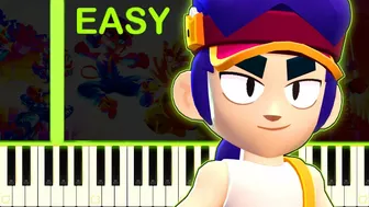 BRAWL STARS SEASON 10 THEME - EASY Piano Tutorial