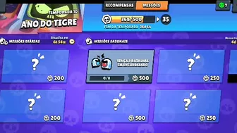 Fazendo a missão do fang mais... :(. Brawl Stars