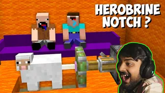 ???? HEROBRINE AND NOTCH - Minecraft Meme Mutahar Laugh Compilation ! WATCH it to the END !