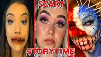 Makeup Storytime TikTok Compilation Creepy Stories ????????(SFX)Makeup