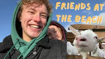 i took my best friend to the beach (and we met goats)