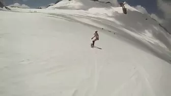 Snowboard Bikini Ride