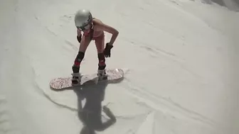 Snowboard Bikini Ride