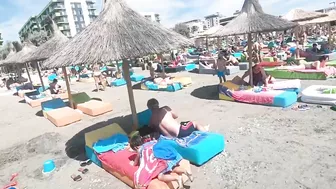 Plaja Opium Beach 4K video  Sun Summer Party Fun Mamaia Beach Bikini Beach.