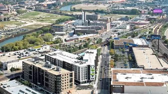 A Bucktown 2-bedroom model B1 at the new Triangle Square Apartments