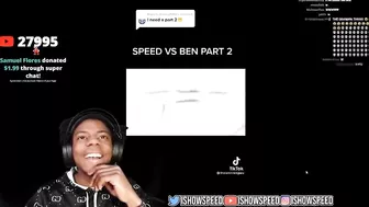 IShowSpeed Reacts To Talking Ben Anime For 3 Minutes ????