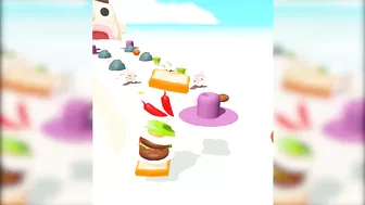 ✅ Sandwich Runner Max All Levels Games Walkthrough Gameplay Mobile VYZPLEE