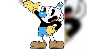 Cuphead Characters and their favorite MOBILE GAMES