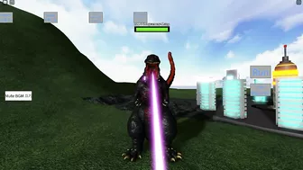 Evolution of Shin Godzilla Atomic Breath In Roblox Games