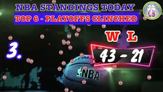 NBA STANDINGS TODAY | NBA GAMES SCHEDULE MARCH 5, 2022 | NBA REGULAR SEASON 2021 - 2022