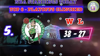 NBA STANDINGS TODAY | NBA GAMES SCHEDULE MARCH 5, 2022 | NBA REGULAR SEASON 2021 - 2022