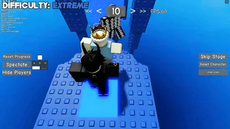 Nick's Jump Per Difficulty Chart Obby 2 [All Stages 1-17] (ROBLOX Obby)