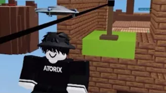 this map gives you a free zipline in roblox bedwars…