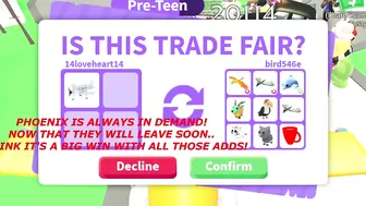 I WAS DANCING AFTER DOING THESE TRADES! ???? In Adopt Me - Roblox