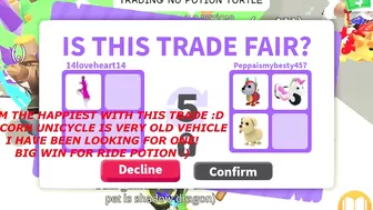 I WAS DANCING AFTER DOING THESE TRADES! ???? In Adopt Me - Roblox