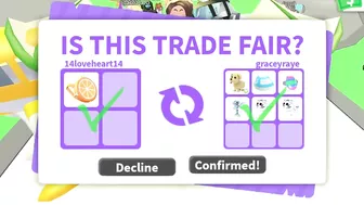 I WAS DANCING AFTER DOING THESE TRADES! ???? In Adopt Me - Roblox