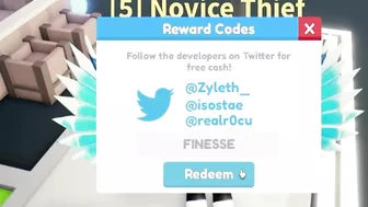 (MARCH 2022) ALL *NEW* SECRET OP CODES In Roblox Thief Simulator!