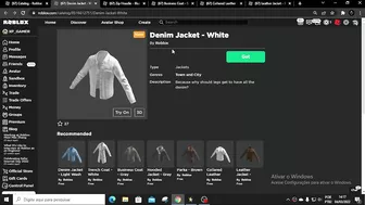 CHEGOU Mais 5 Camisas 3D GRÁTIS No Roblox