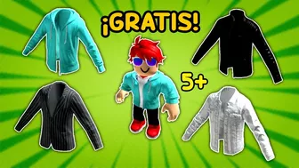 ????5 ROPAS MAS!!! CONSIGUE ROPA 3D DE ROBLOX