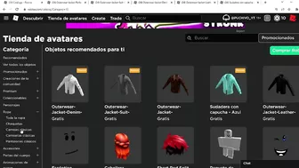 ????5 ROPAS MAS!!! CONSIGUE ROPA 3D DE ROBLOX