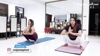 PRENATAL YOGA || @Sanjana Galrani Vlogs